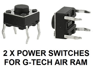 2X GTECH AirRam POWER SWITCHES AR01/AR02/AR03/AR05/AR09/AR20/AR29/AR30 ...