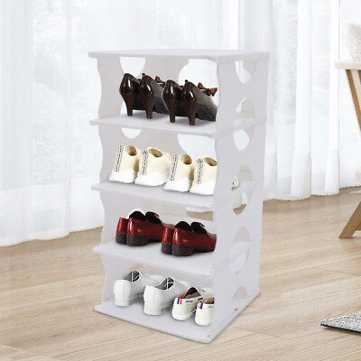 Shelf Shoe Rack Organizer Storage Shoe Rack Space Saver for Bedroom NEW 