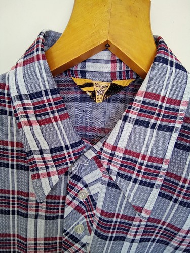 mens vintage 70s Mod shirt Large - Picture 3 of 6