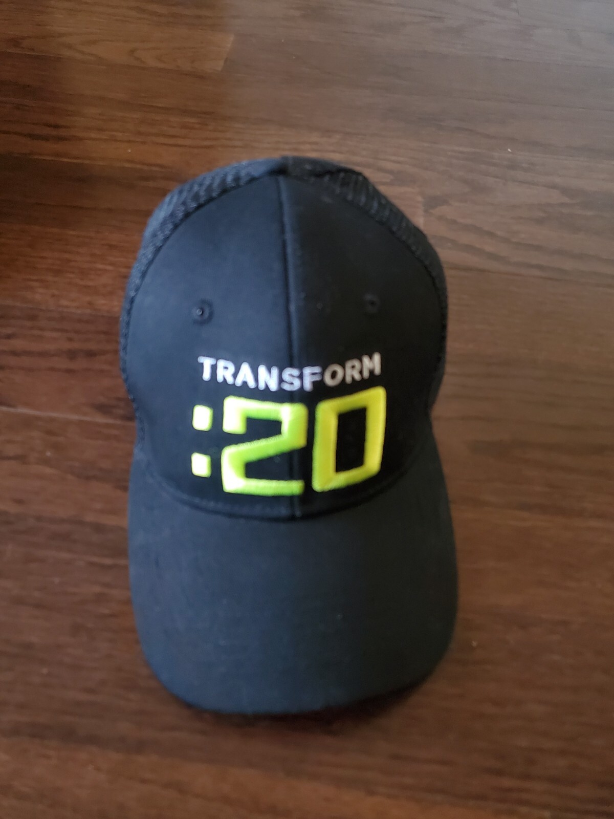 Transform 20 Beachbody Black Adjustable Mesh Hat … - image 1