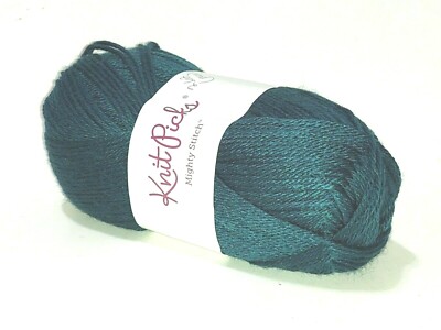 Knit Picks Mighty Stitch Yarn Spruce Dark Green 208 Yards 100g Single Skein