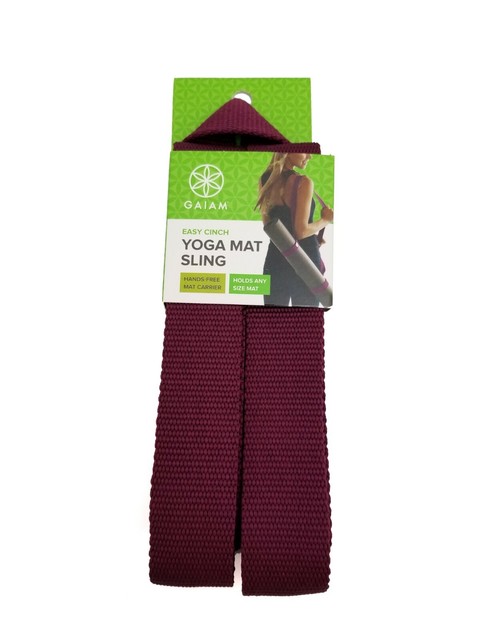 gaiam yoga mat strap