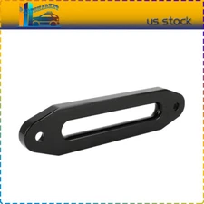 Heavy Duty Hawse Fairlead 10'' Guid Universal for Winches Black 15000lbs