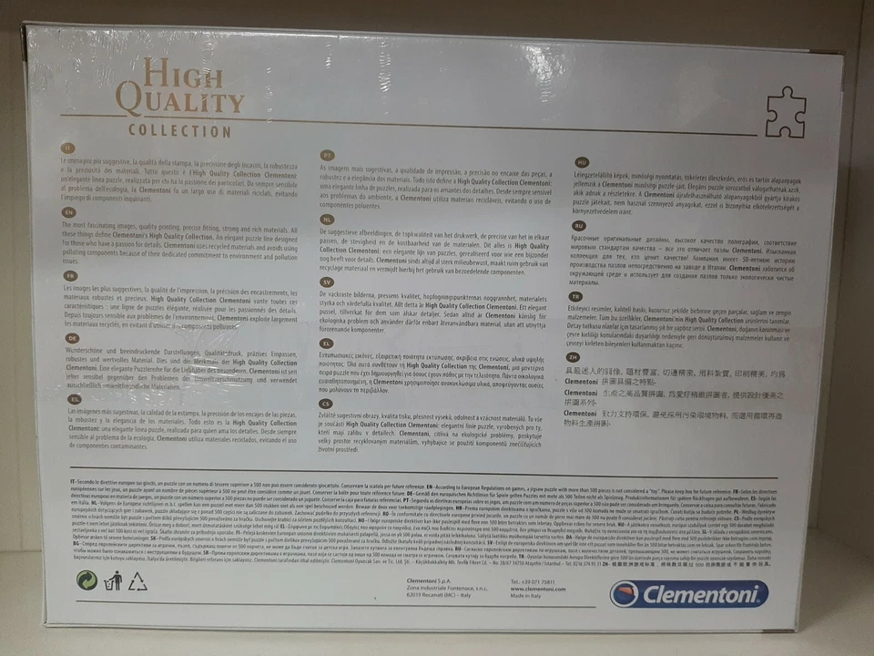 PUZZLE CLEMENTONI 1500 PEZZI NEUSCHWANSTEIN 59,2 X 84,3 - Immagine 4 di 4