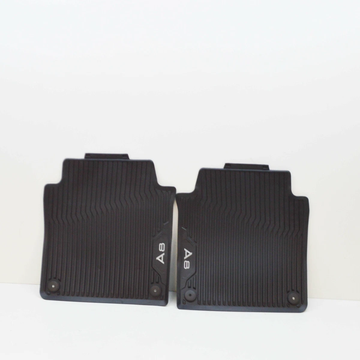 NEW OEM AUDI A8 D5 REAR RUBBER FLOOR MAT SET 4N4061512041 GENUINE 
