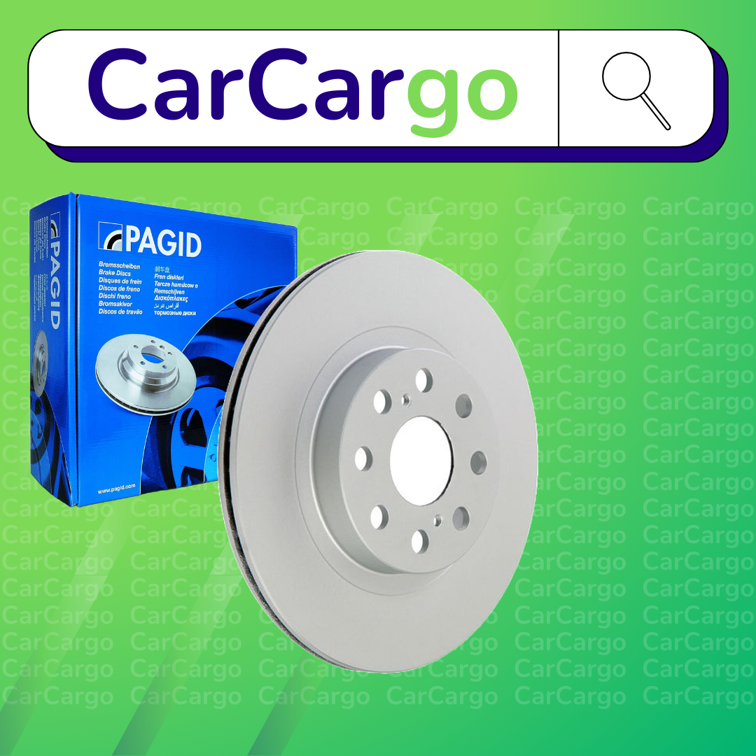 Pagid Vented Rear Brake Discs Pair For Toyota MR2 1.8 16V VT-i 1999-2007 263 mm