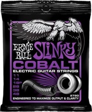 6 Sets Ernie Ball Cobalt Power Slinky 2720 Electric Guitar Strings 11-48