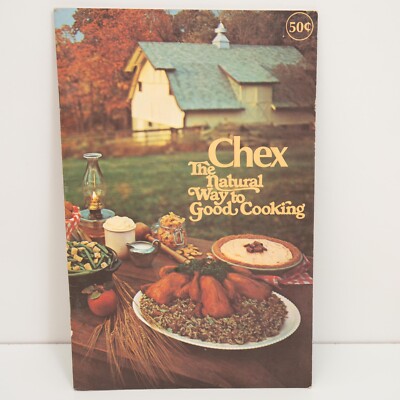 Vtg Chex Cereal Recipes Cookbook The Natural Way to Good Cooking Ralston Purina