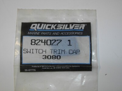 Mercury Marine Quicksilver MerCruiser 8240271 Trim Switch Cap OEM