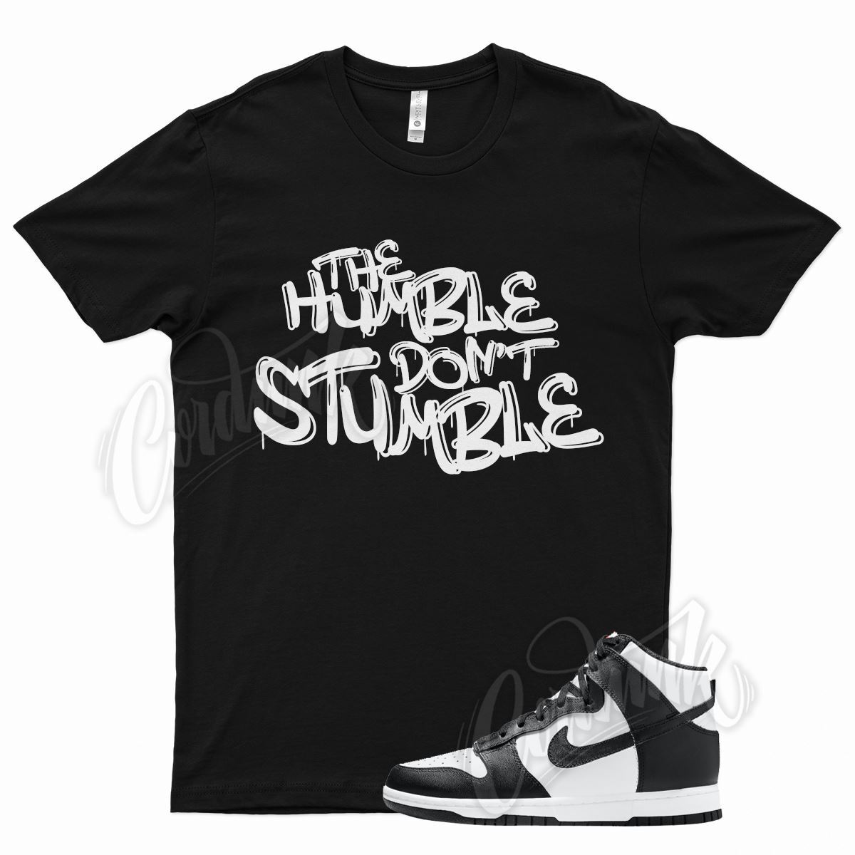 dunk black white outfit