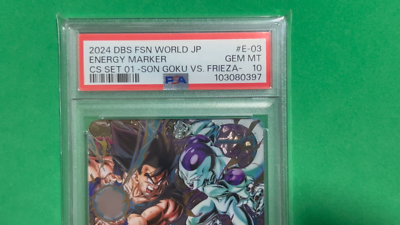 PSA10 DRAGON BALL Energy Marker E-03 孫悟空 PSA10 DRAGON BALL Energy Marker E-03 孫悟空 Son Goku Energy Marker