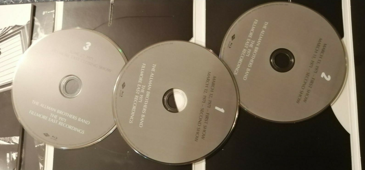 The 1971 Fillmore East Recordings [3 Blu-ray Audio] Allman