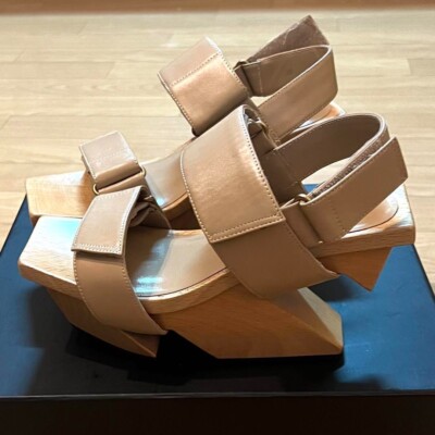 Auth Issey Miyake UN United Rock Sandal 36 New | eBay