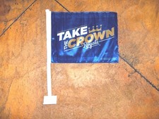 #1504* - KANSAS CITY ROYALS BASEBALL  - CAR MOUNTED SPIRIT FLAG
