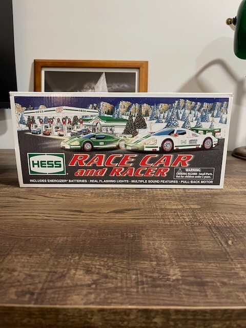 2009 HESS Toy Truck Race Car and Racer Set NEW