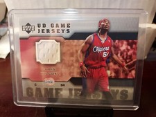 2005-06 Upper Deck Game Jerseys Clippers Basketball Card #WI Chris Wilcox  