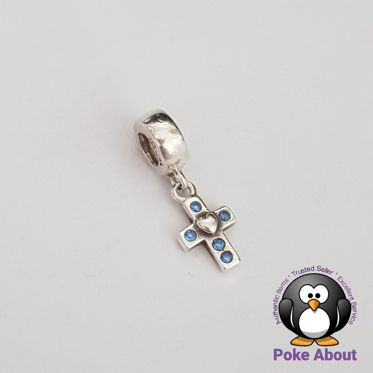 Cross Charm Sterling Silver Cross Cross Necklace Pandora Genuine