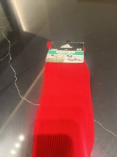 Unisex Size XS 9-13Men/10-12Women Red White Adidas Soccer Metro Socks