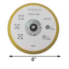 6" Hook Face Low Profile Sanding Pad