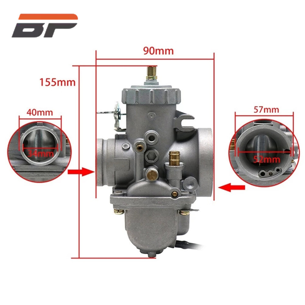 New For Mikuni VM 34mm 34 mm Round Slide VM34-168 42-6015 VM34SC Carburetor