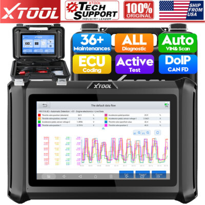 2025 XTOOL D7S All Systems Bidirectional Car Diagnostic Scanner Tool Car Coding