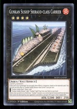 Gunkan Suship Shirauo-class Carrier [1st Edition] BODE-EN049 Prices | YuGiOh  Burst of Destiny | YuGiOh Cards