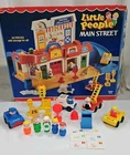 Vintage Fisher Price Little People 2500 Main Street In Box Mail 1986 *READ