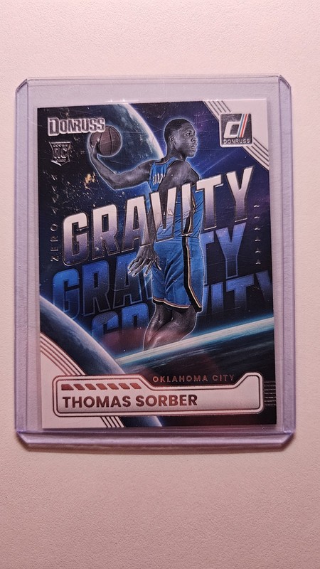 2 Thomas Sorber Rookie Cards  Unleased And Gravity  N.18 25 -26 Donruss