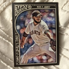2015 Topps Gypsy Queen Yusmeiro Petit San Francisco Giants #123
