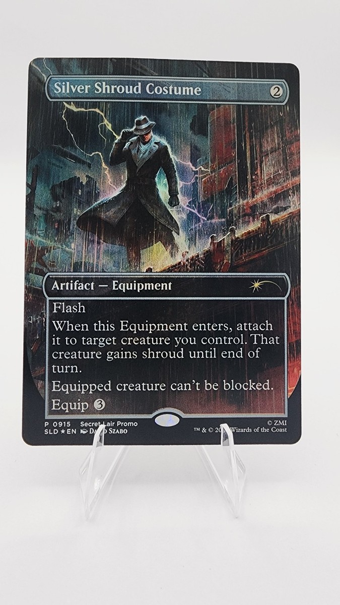 Silver Shroud Costume Secret Lair Drop Foil for sale online | eBay