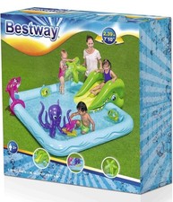 Bestway - Kids Inflatable Paddling Pool Aquarium Play Center 🌊🛝