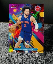 2025-26 Topps Finest Cade Cunningham Oil Spill Refractor #37 Mint Sp