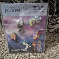 Uniquely You Crocs Jibbitz Charms Frozen 5 Pack