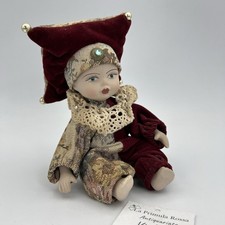 Bambola di Porcellana Capodimonte da collezione stile Antica Vintage anni 70 