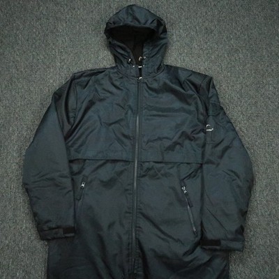 Adoretex Jacket Adult Small Blue Swim Parka Full Zip Pockets Hooded