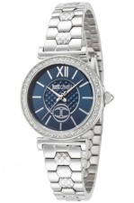 Just Cavalli Varenna Blue Dial 30mm Women's Quartz Watch JC1L273M0045