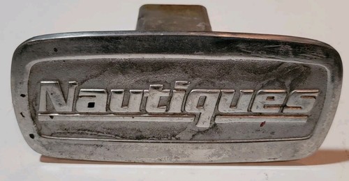 NAUTIQUES By Correct Craft Boat Trailer Hitch Cover Advertising Aluminum 2 Inch 
