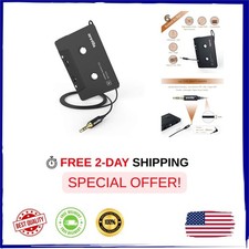 arsvita Car Audio Cassette to Aux Adapter, 3.5mm Aux Cable Tape Adapter