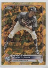 2022 Topps Chrome Update Sapphire Gold 19/50 Steve Cishek #US296 0u46