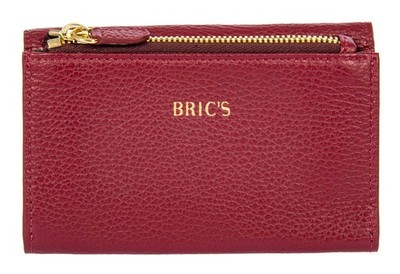 BRIC'S Gondola Fioraliso Wallet S Geldbörse Rubino weinrot Neu