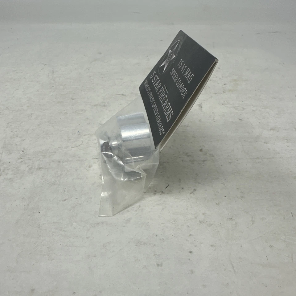 Aluminum Speedloader, Speed Loader; S&W 57&58; Hlds 6 Rnds 41 Mag; S6-41 Mag-102 - Image 4 of 4