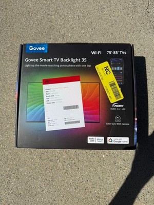 Govee Smart TV Backlight 3S for 75-85 inch TV H6098AD2- Open Box Brand New