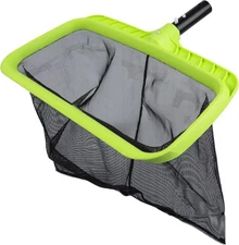 Sepetrel Swimming Pool Leaf Skimmer Net,Reinforced Frame Deep Plastic Edge 