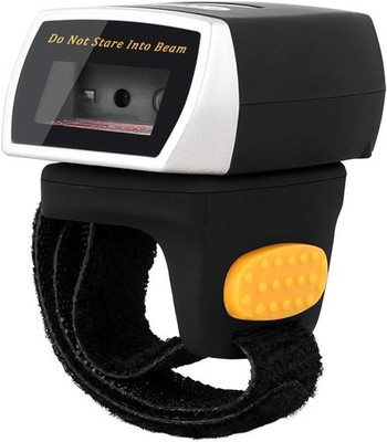 NETUM Bluetooth 2D QR Mini-Barcode-Scanner für tragbaren Ring Wireless
