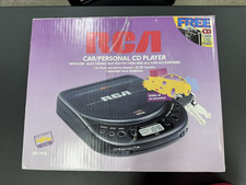 RCA RP-7925 in Box Car/Personal CD PLAYER w/ Accessories Vintage Tested Working