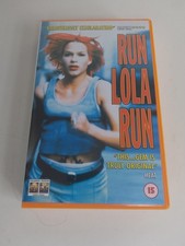 Run Lola Run VHS tape Ex Rental Big Box . Cult Classic