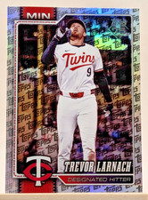 2026 Topps Series 1 Trevor Larnach #68 Topps Foil Pattern