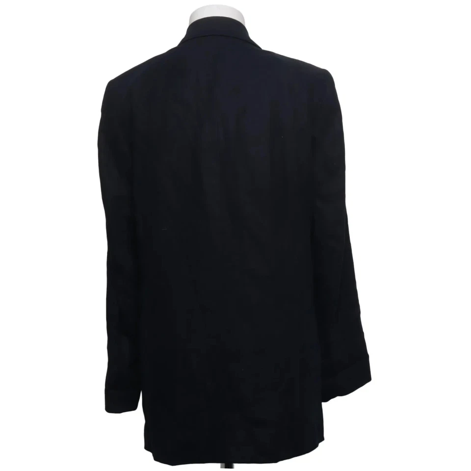 Zara, blazer, taille : L, bleu, rayures, femmes #ALO - Photo 2/4