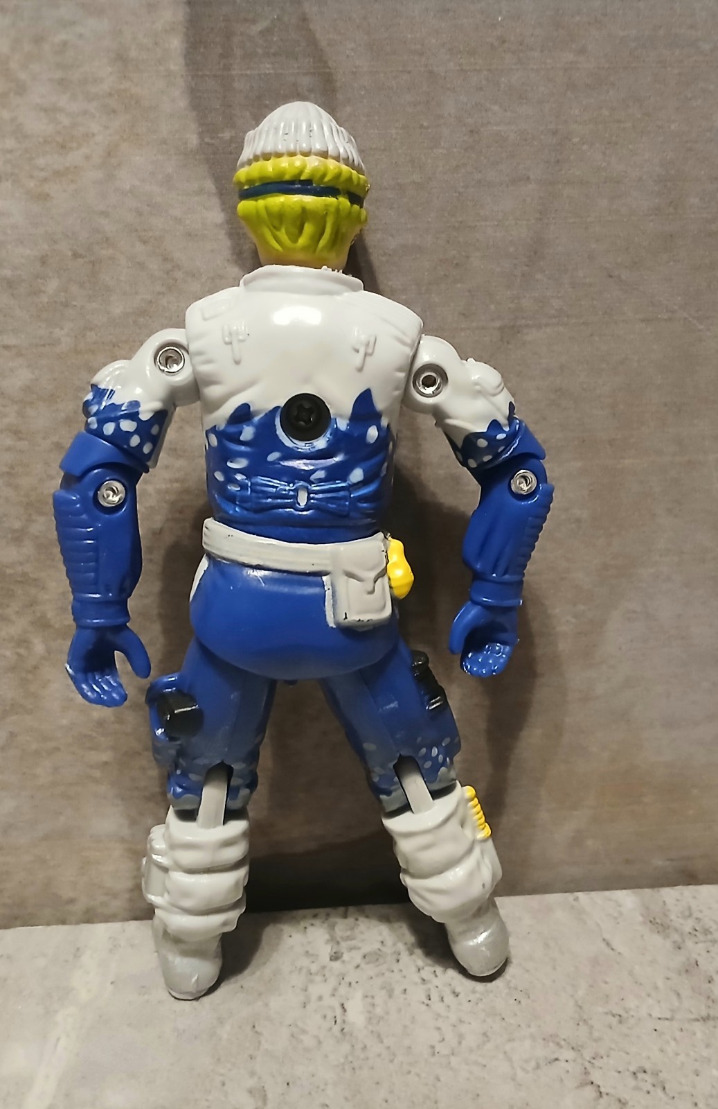 Black Major Custom LOW-LIGHT Arctic Polar GI Joe 1986 Style 3.75" Oring Complete