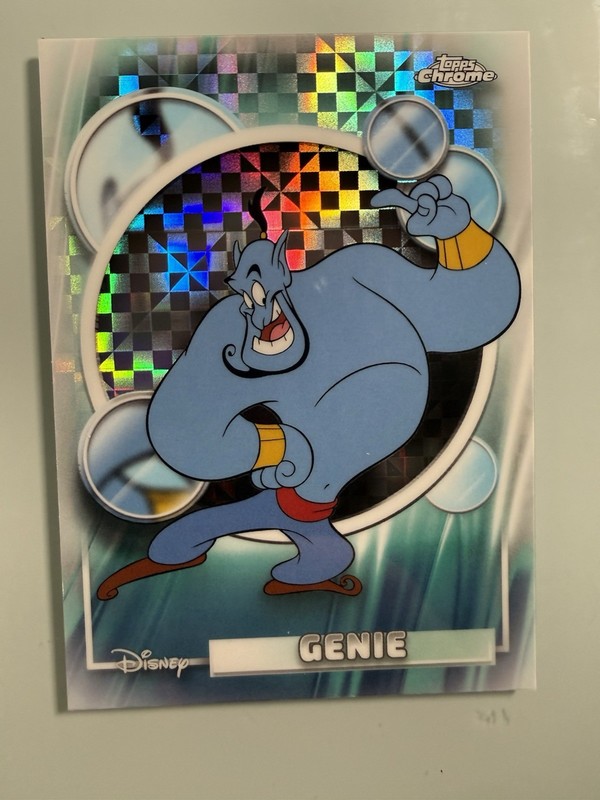 2026 Topps Chrome Disney X-Fractor Refractor GENIE